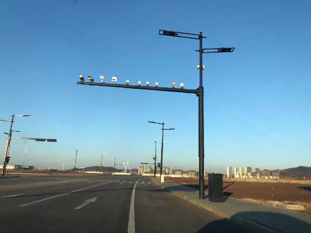 长葛市黑龙江佳木斯综合路灯杆项目