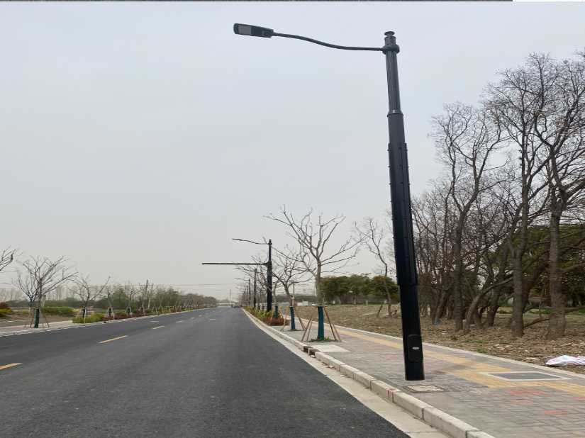 长葛市上海综合杆 太阳能路灯工程